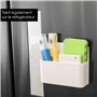OfficeTree Porte Crayon Magnétique avec 8x Feutres Tableau Blanc - Porte-Crayons Magnétique Accessoire Tableau Blanc - Rangement