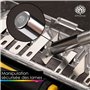 OfficeTree Scalpel de Découpe Set - 16 Pièce - Cutter de Précision avec 3 Scalpel de Precision Différents et 13 Lames - Cuter Pr