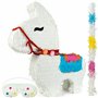 ILP Pinata Lama à Remplir - Amusant pour Les Jeux De Fête d'anniversaire pour Enfants - Piñata - avec Baton Pinata et Masque - 4