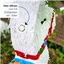 ILP Pinata Lama à Remplir - Amusant pour Les Jeux De Fête d'anniversaire pour Enfants - Piñata - avec Baton Pinata et Masque - 4