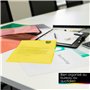OfficeTree 50x Pochette Plastique A4 Couleur - Pochette Coin Plastique - Chemise Plastique A4 - Pochette Coin - Porte Document