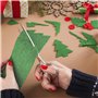 OfficeTree 30 Feuille Mousse Pailletée A4-15 Couleurs Mousse EVA 2mm - Caoutchouc Mousse Scintillant - Feuille Mousse Loisir Cre