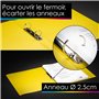 OfficeTree 12x Classeurs à Anneaux A4-12 Couleur - 2 Anneaux - Classeur Souple A4 2 Anneaux Largeur de Dos 3,5cm - Classeur à An