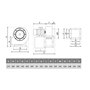 1850m3/h Extracteur d'aspiration Ventilateur centrifuge ventilateurs cenrifuges industriels Soufflerie