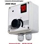 Variateur de vitesse - En saillie - Puissance : 500 W - Tension : 230 V - Pour ventilateur, aérateur et soufflerie