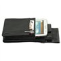 Pochette Tablette Serveur Professionnelle adaptée pour Un iPad Mini Jusqu’à 8 Pouces & Portefeuille Serveur en Cuir de bœuf, Noi