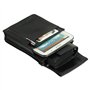 Pochette Tablette Serveur Professionnelle adaptée pour Un iPad Mini Jusqu’à 8 Pouces & Portefeuille Serveur en Cuir de bœuf, Noi