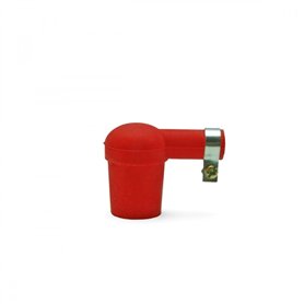 Bougie d'allumage connecteur TNT en Silicone Rouge