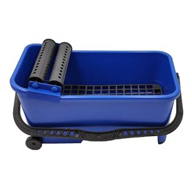 DEWEPRO® Seau de lavage professionnel 16 l avec 2 roues