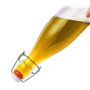 casavetro 6 x 1000 ML Swing Top Bouteilles en Verre vides Bouchon réutilisable Rechargeable-Joint en Caoutchouc Étanche pour Dom