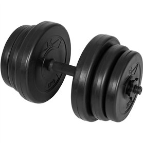 GYRONETICS® Set d'Haltères Courts - 20kg