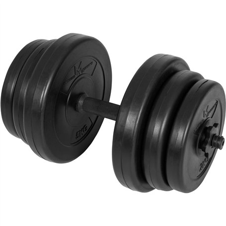 GYRONETICS® Set d'Haltères Courts - 20kg
