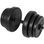 GYRONETICS® Set d'Haltères Courts - 20kg