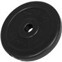 GYRONETICS® Set d'Haltères Courts - 20kg, Ensemble Disques de Poids, avec Barre Ø 25mm, Antidérapant, 2 Fermeture Étoile, Plasti