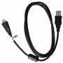 vhbw Câble de données USB compatible avec Sony Cybershot DSC-W380, DSC-WX10, DSC-W580, DSC-W560, DSC-W570, DSC-W390 appareil pho