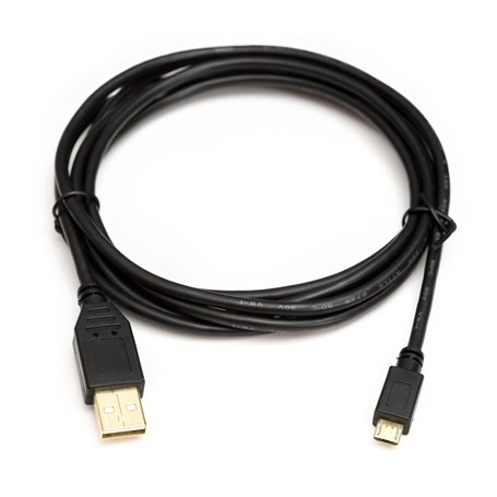 Câble USB pour appareil photo numérique Canon Powershot G7 X Mark II Plaqué or 2 m