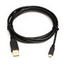 Câble USB pour appareil photo numérique Canon Powershot G7 X Mark II Plaqué or 2 m