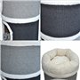 nanook Bella Tonneau à chat en sisal, hauteur 80 cm, diamètre : 35 cm, arbre à chat avec 3 niches, arbre à chat, tour à chat en 