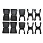 Boje Sport Lot de 10 rotules pivotantes (360 degrés) pour Jalons diamètre 25 mm - 10x 2S