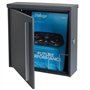 MOCAVI Box 101 Boîte aux lettres murale design, gris-anthracite (ral 7016), 10 litres, serrure sur la droite, grande