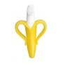 Brosse à dents pour bébé et anneau de dentition 2 en 1 - Brosse à dents pour l’apprentissage dentaire