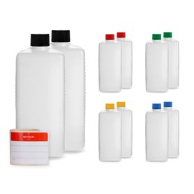 Octopus 10x 500 ML Bouteilles en Plastique