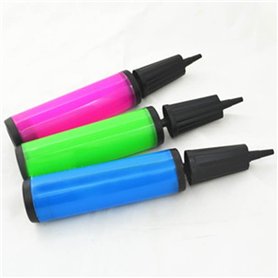 qobobo® 1 pompe à ballon - Pompe manuelle - Coll (couleur aléatoire).