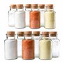 Mambocat Lot de 12 pots réutilisables en verre
