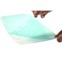 Viwanda Lot de 3 protections faciales professionnelles avec visière en polycarbonate et visière en maille, jaune, env. 40 x 20 c