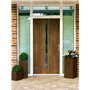 Pflanzwerk® Pot de Fleur Tower Jardinière Brun Roux 60x28x28cm *Résistant au Gel* *Protection UV* *Qualité européenne*