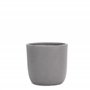 Pflanzwerk® Pot de Fleur Fibre de Verre Cup Ø34cm Gris Jardinière antigel* *Protection UV* *Qualité européenne*