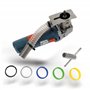 PRODIAMANT Aspiration pour fraise à joints en métal dur de 6 à 12 mm | Convient pour meuleuse d'angle filetage M14 | Kit optimal