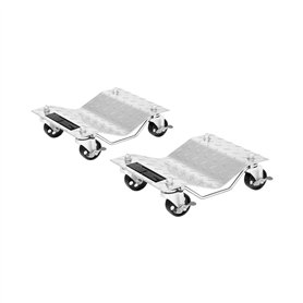 MSW Chariot De Déplacement Manutention Véhicule Voiture Porte-Voiture MSW-HR-680 (2 Unités x 680 kg