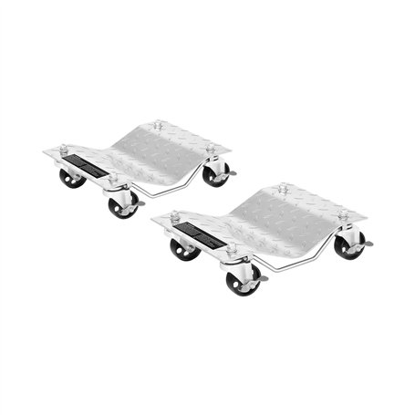MSW Chariot De Déplacement Manutention Véhicule Voiture Porte-Voiture MSW-HR-680 (2 Unités x 680 kg