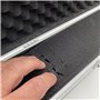 ECI Mallette en aluminium vide allongée pour instruments de mesure Argenté 30 x 10 x 10 cm, argenté, 30 cm, Moderne ou utilitari