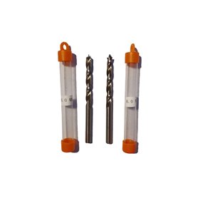 jjw-germany HSS-G Lot de 2 forets à bois hélicoïdaux de précision (D = 6 mm) avec pointe de centrage
