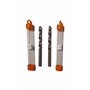 jjw-germany HSS-G Lot de 2 forets à bois hélicoïdaux de précision (D = 6 mm) avec pointe de centrage