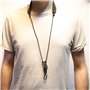 Soundman Sangle de Clarinette SNG-8 - Confortable en Cuir, Réglable en Hauteur Avec Crochet Robuste pour Tous Types de Clarinett