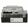 vhbw Ruban compatible avec Epson LabelWorks LW-1000P, LW-600P, LW-700, LW-500, LW-300, LW-400 imprimante d'étiquettes 12mm Noir 