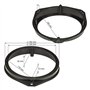 tomzz Audio 2839-009 Anneaux de Haut-parleurs Adaptateurs Supports compatibles avec Opel Corsa B C Tigra Meriva Vivaro Combo Por