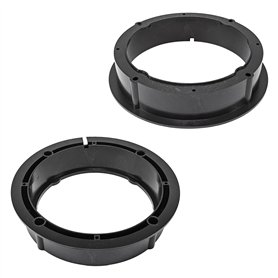 tomzz Audio 2857-001 Anneaux de Haut-parleurs Adaptateurs Supports compatibles avec VW Golf 4 Passat 3B BG Polo 9N Audi A2 Seat