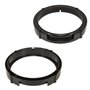 tomzz Audio 2849-001 Anneaux de Haut-parleurs Adaptateurs Supports compatibles avec Seat Ibiza 6L Leon 1P Porte Avant et Porte a