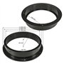 tomzz Audio 2803-017 Anneaux de Haut-parleurs Adaptateurs Supports compatibles avec Audi A4 A5 Porte Avant pour Haut-parleurs 20