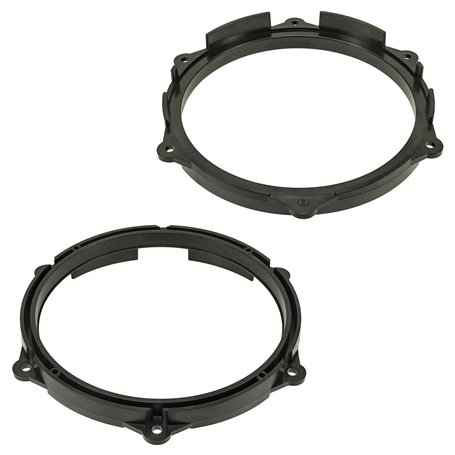 tomzz Audio 2849-003 Anneaux de Haut-parleurs Adaptateurs Supports compatibles avec Seat Ibiza 2008-2015 Porte Avant pour Haut-p