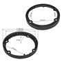 tomzz Audio 2834-022 Anneaux de Haut-parleurs Adaptateurs Supports compatibles avec Mercedes Vito Viano Sprinter à partir de 200