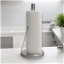 VonBueren Porte-Rouleau essuie-Tout sur Pied 32 x 15 cm | Acier Inoxydable | Porte essuie-Tout argenté | Support Rouleau de Papi