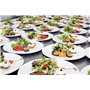 Kerafactum Cloche Micro Onde, Cloche Alimentaire Ø 26 cm, Couvercle pour Micro Onde Transparent en PP, Couvercle Micro Ondes, Cl