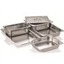 Gastronette Pont intermdiaire pour le raccordement entre les rcipients Gastronorm GN norme dans bain Marie ou la saladette Compa