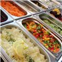 Gastronette Pont intermdiaire pour le raccordement entre les rcipients Gastronorm GN norme dans bain Marie ou la saladette Compa