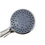 Pommeau de douche avec tuyau avec 3 types de jet avec support et matériel de fixation - Pommeau de douche (L x l) : environ 20 c